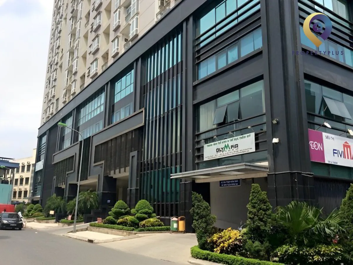 Khu vực sảnh ngoài tòa nhà Vimeco Tower
